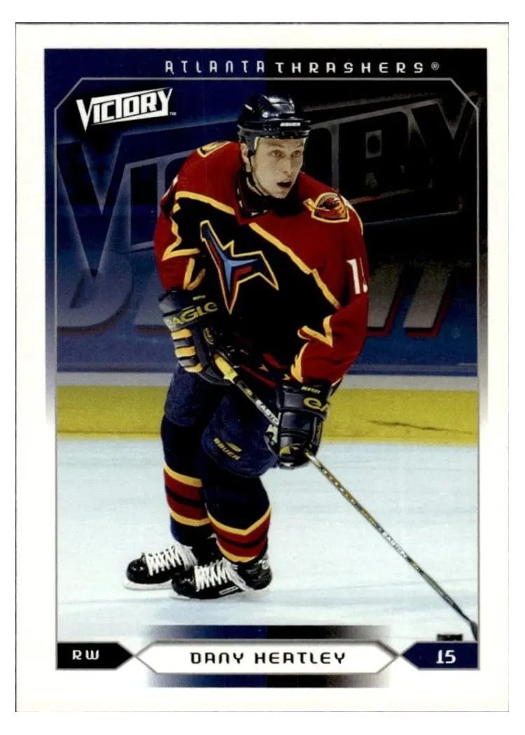 2005 Upper Deck Victory Dany Heatley #7 card