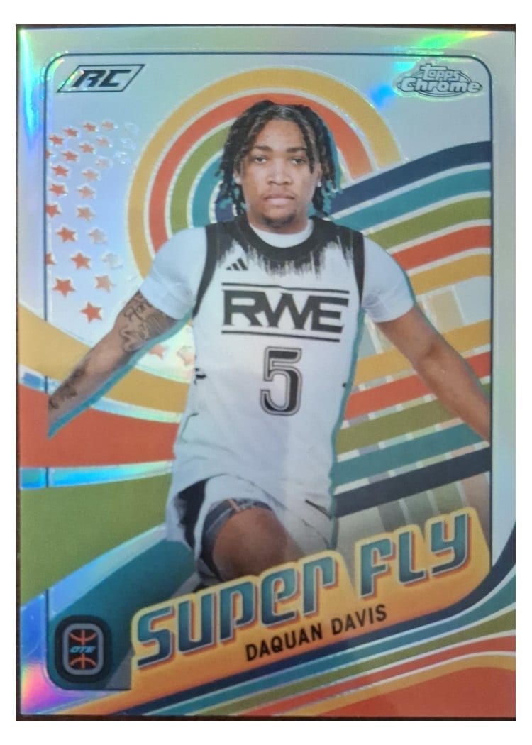 2023-24 Topps Chrome OTE Superfly Daquan Davis #SF-15 card