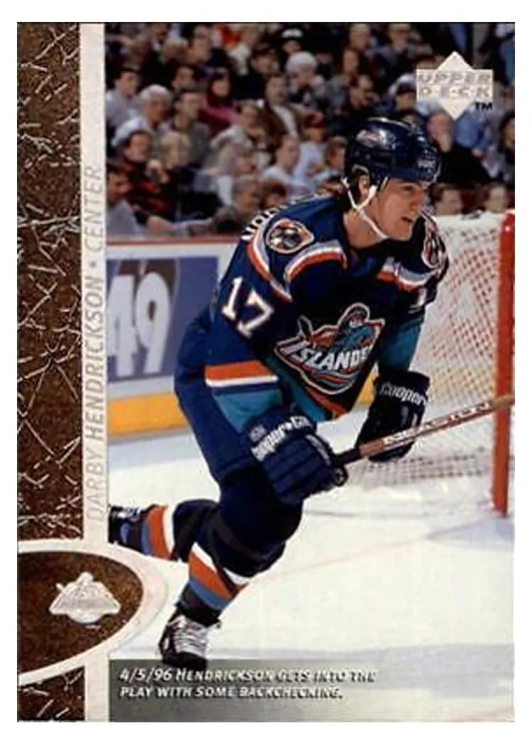1996 Upper Deck Darby Hendrickson #100 card