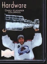 2022-23 SkyBox Metal Universe Hardware Darcy Kuemper #HW-6 card