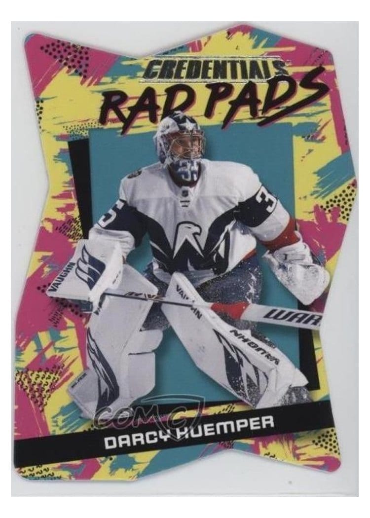 2023-24 Upper Deck Credentials Rad Pads! Darcy Kuemper #RP-8 card