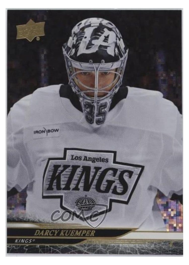 2024-25 Upper Deck Base Set Darcy Kuemper Speckled Rainbow #565 card