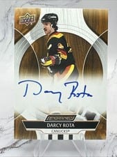 2024-25 Upper Deck Engrained Icons Autos Darcy Rota #CA-DR card