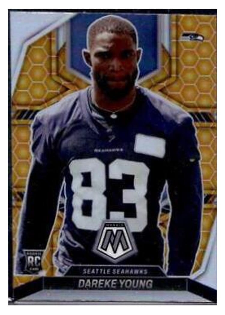 2022 Panini Mosaic Base Set Dareke Young #349 card