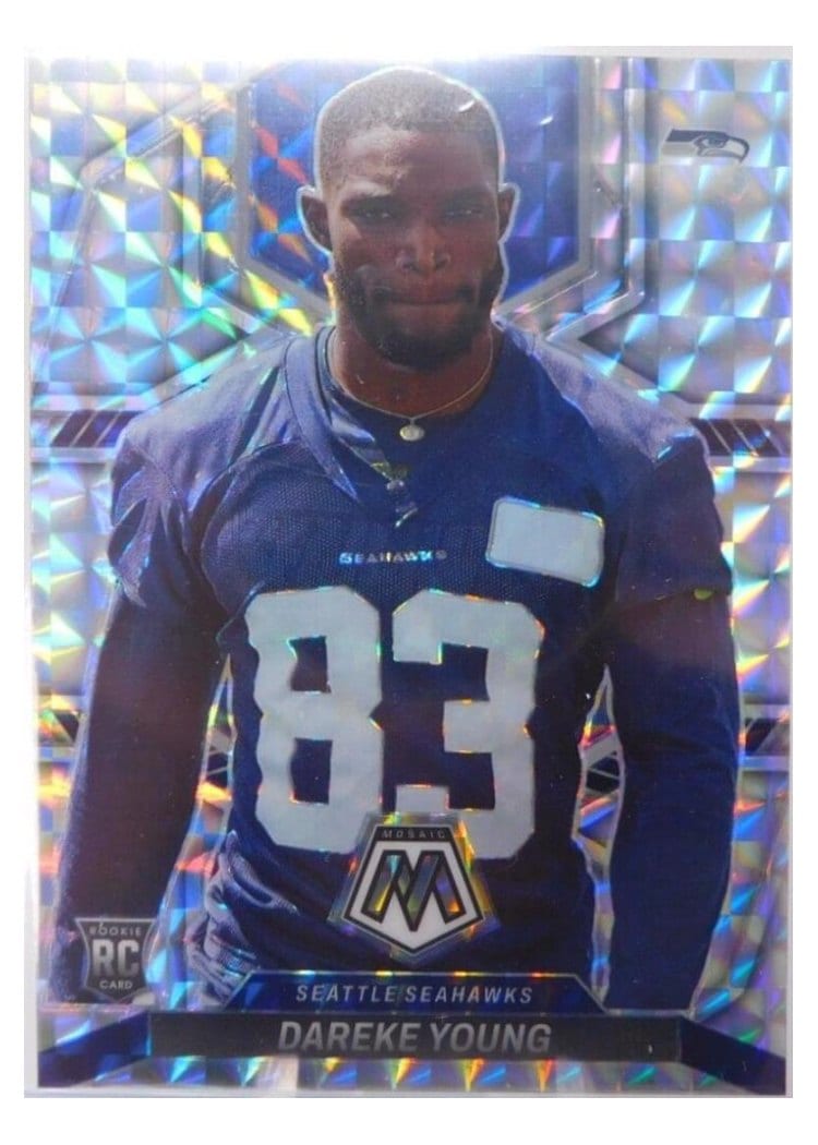 2022 Panini Mosaic Base Set Dareke Young #349 card