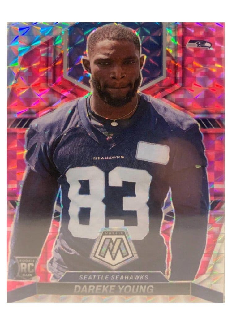 2022 Panini Mosaic Base Set Dareke Young #349 card