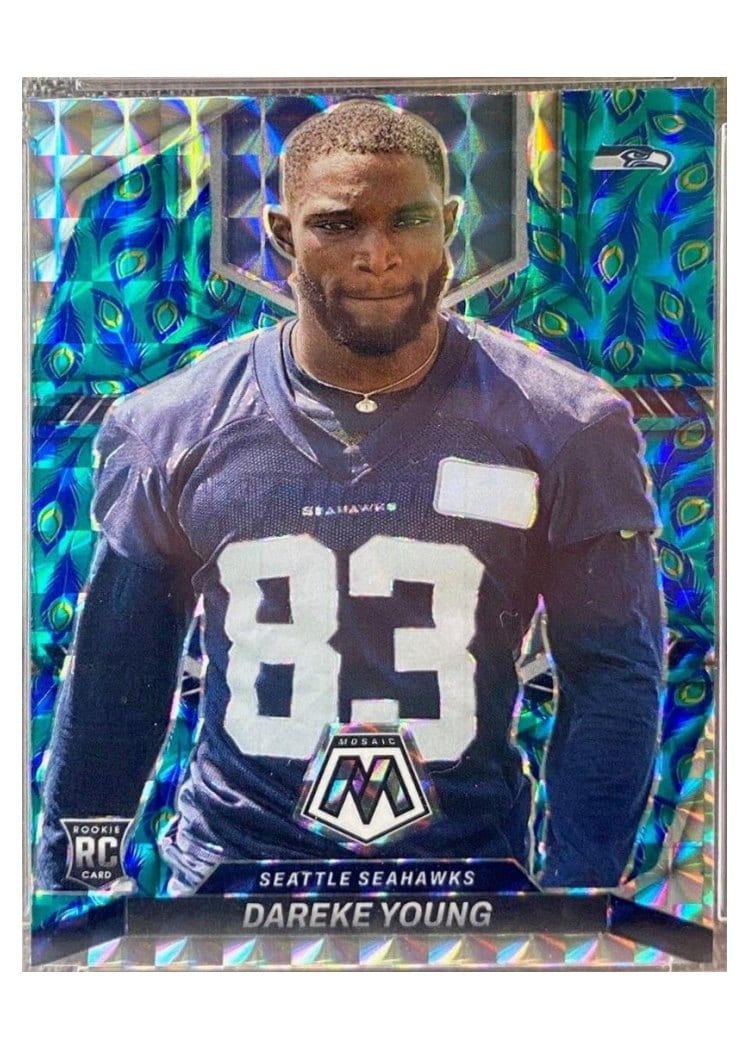 2022 Panini Mosaic Base Set Dareke Young #349 card