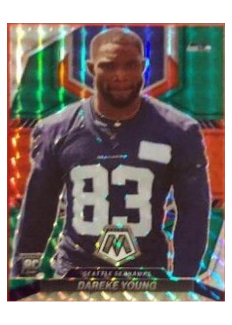 2022 Panini Mosaic Base Set Dareke Young #349 card