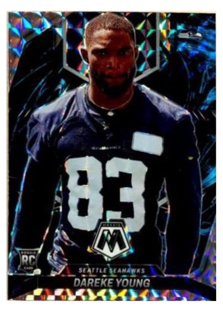 2022 Panini Mosaic Base Set Dareke Young #349 card