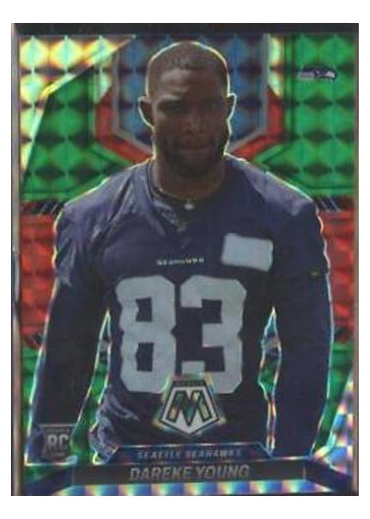 2022 Panini Mosaic Base Set Dareke Young #349 card