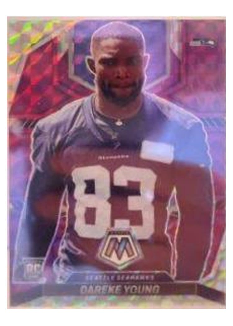 2022 Panini Mosaic Base Set Dareke Young #349 card