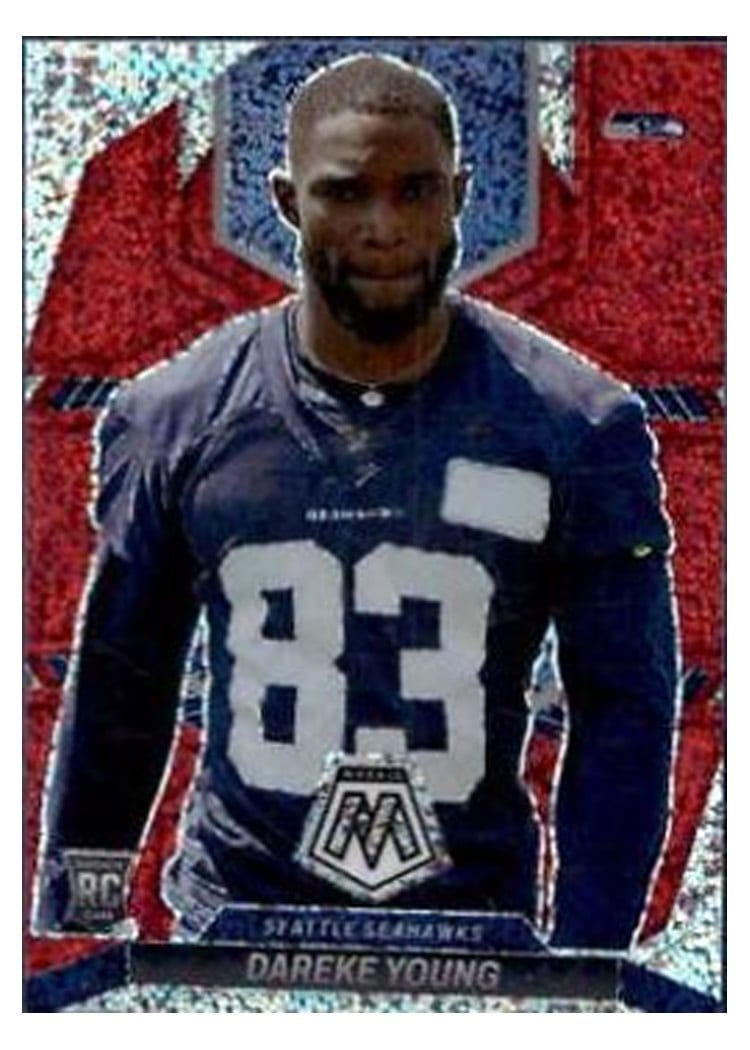 2022 Panini Mosaic Base Set Dareke Young #349 card
