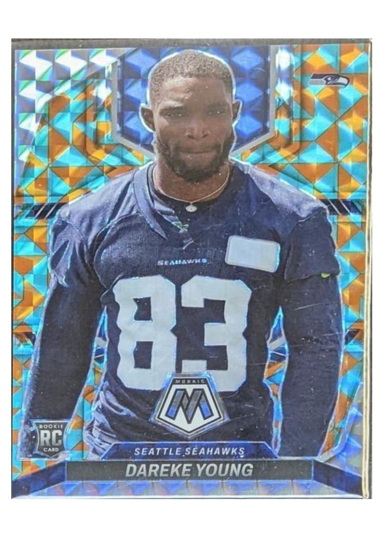 2022 Panini Mosaic Base Set Dareke Young #349 card
