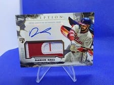 2023 Topps Inception Autograph Patch Cards Darick Hall #IAP-DHA card