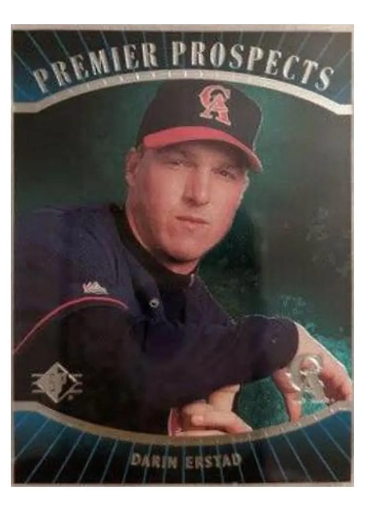 1996 SP Darin Erstad #4 card