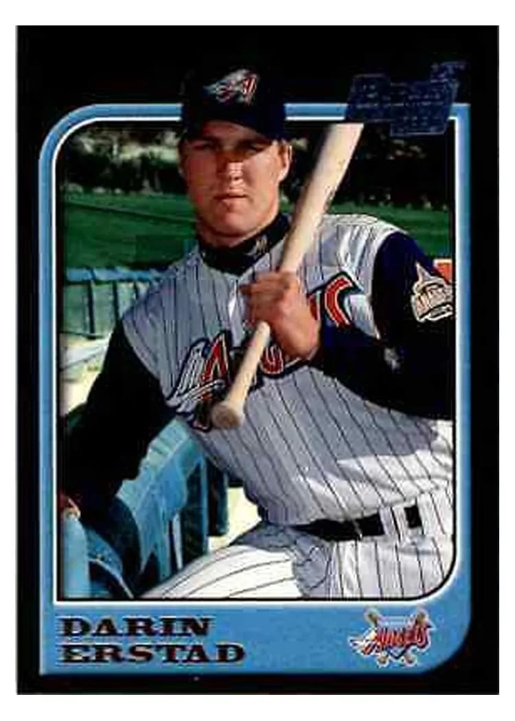 1997 Bowman Darin Erstad #92 card