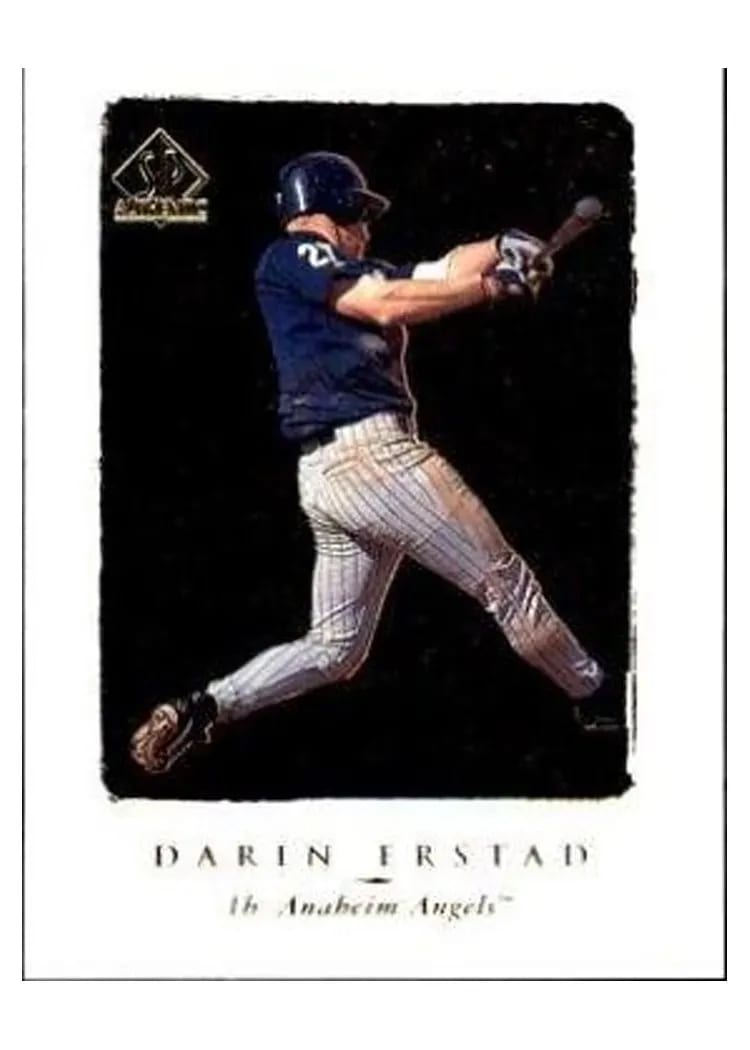 1998 SP Authentic Darin Erstad #33 card