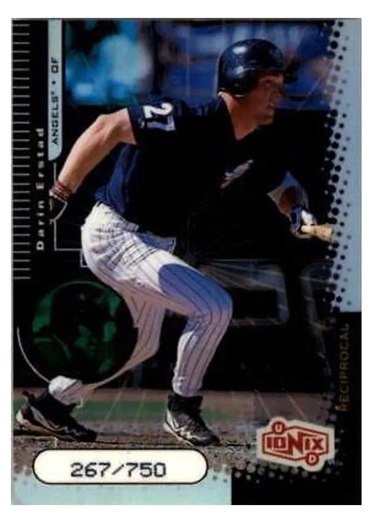 1999 Upper Deck Ionix Darin Erstad #2 card