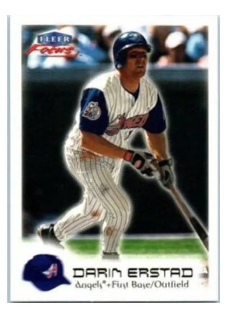 2000 Fleer Focus Darin Erstad #111 card