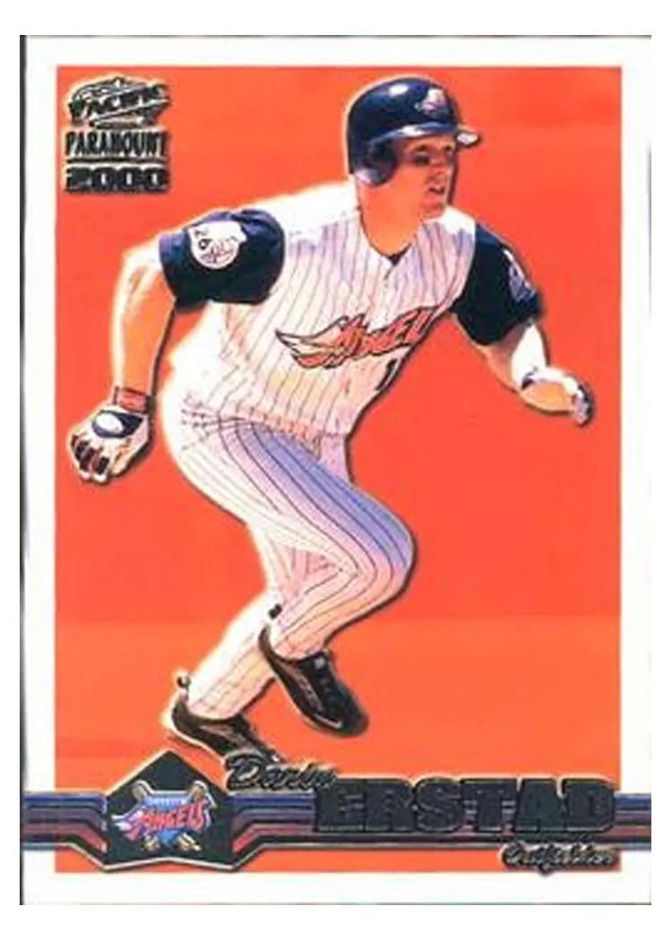 2000 Pacific Paramount Darin Erstad #3 card