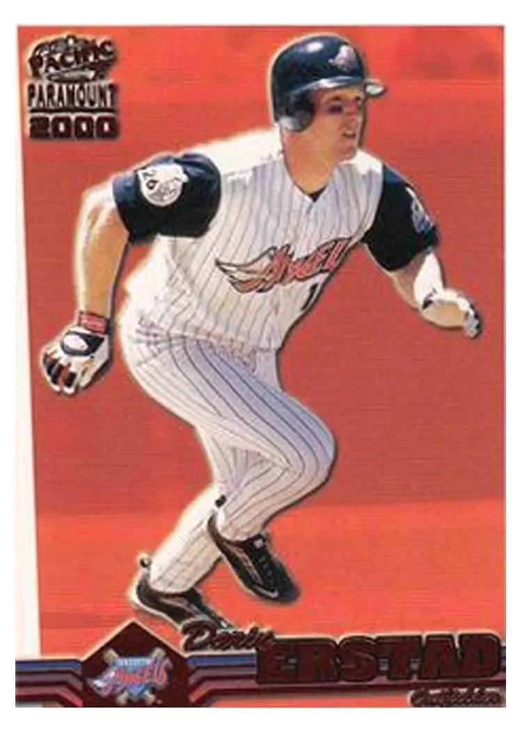 2000 Pacific Paramount Darin Erstad #3 card