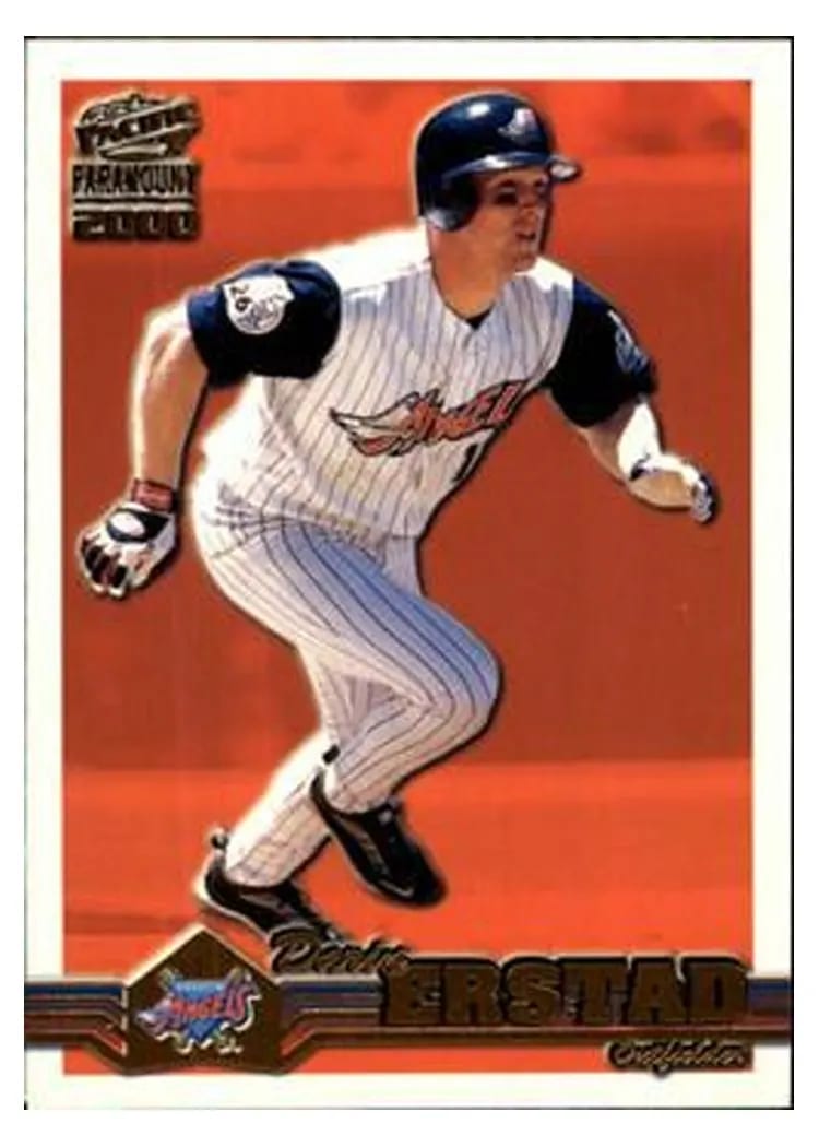 2000 Pacific Paramount Darin Erstad #3 card
