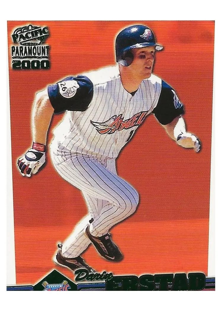 2000 Pacific Paramount Darin Erstad #3 card