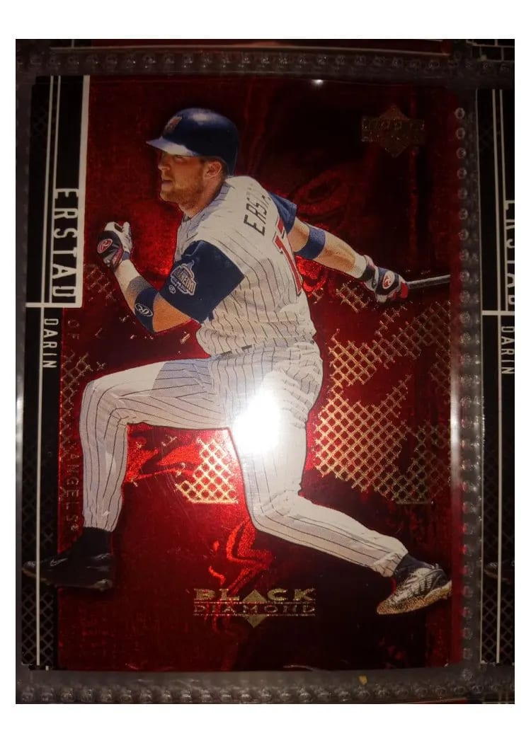 2000 Upper Deck Black Diamond Darin Erstad #3 card