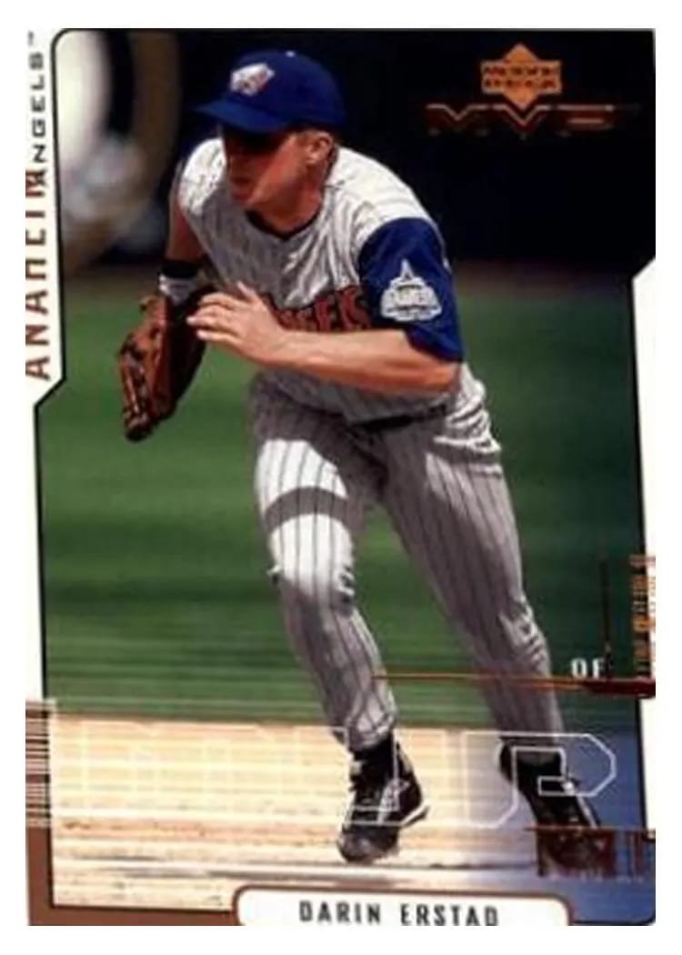 2000 Upper Deck MVP Darin Erstad #5 card