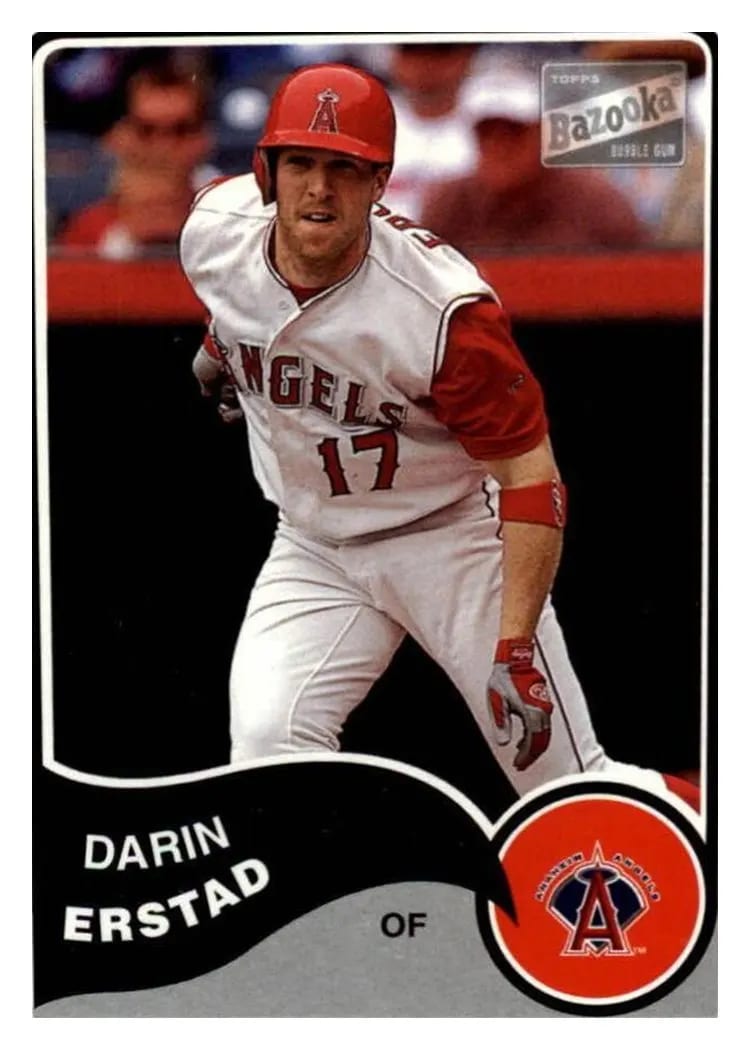 2003 Bazooka Darin Erstad #39 card