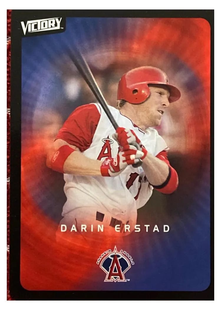 2003 Upper Deck Victory Darin Erstad #4 card