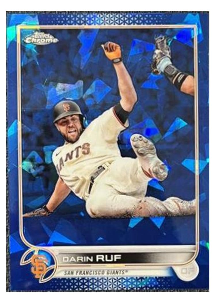 2022 Topps Chrome Update Sapphire Edition Base Set Darin Ruf #US106 card