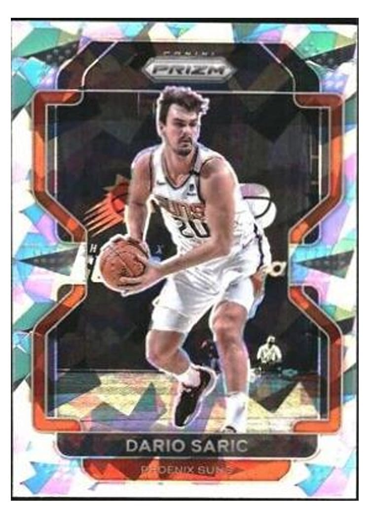 2021-22 Panini Prizm Base Set Dario Saric #66 card