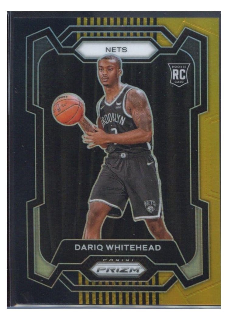 2023-24 Panini Prizm Base Set Dariq Whitehead #175 card