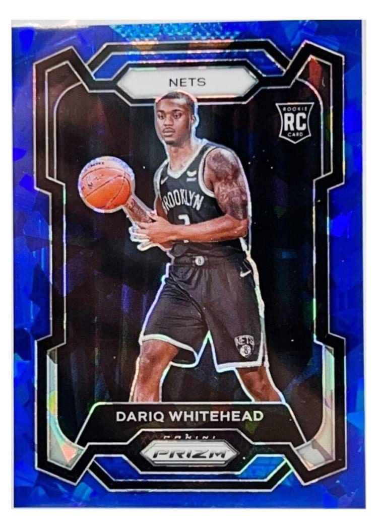 2023-24 Panini Prizm Base Set Dariq Whitehead #175 card
