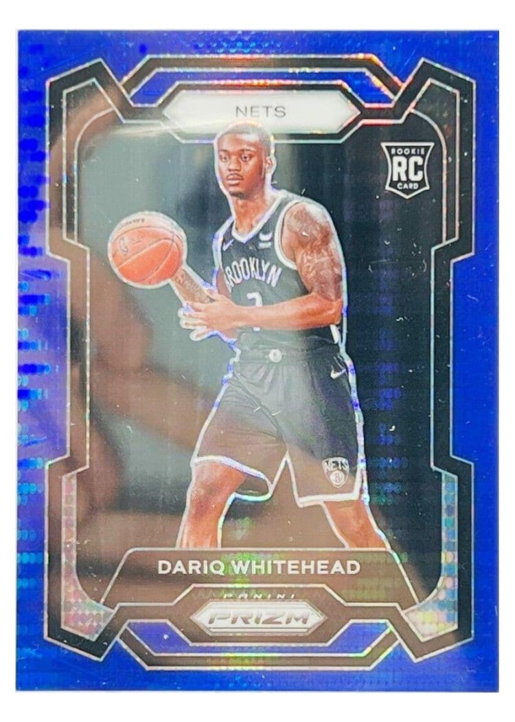 2023-24 Panini Prizm Base Set Dariq Whitehead #175 card