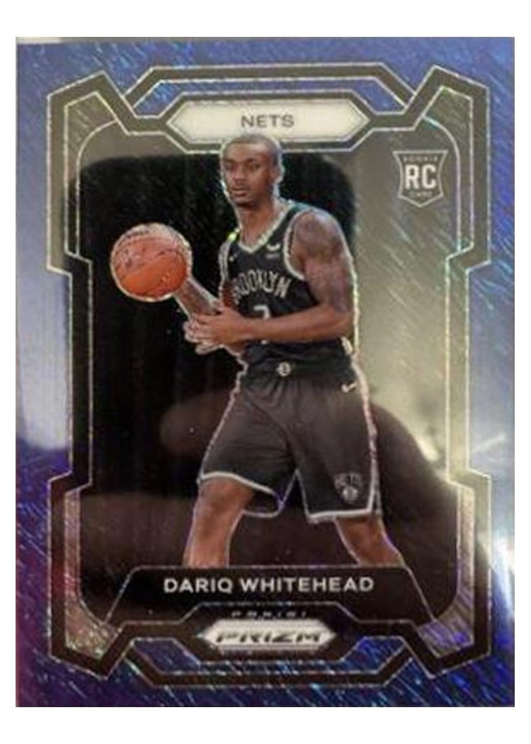 2023-24 Panini Prizm Base Set Dariq Whitehead #175 card