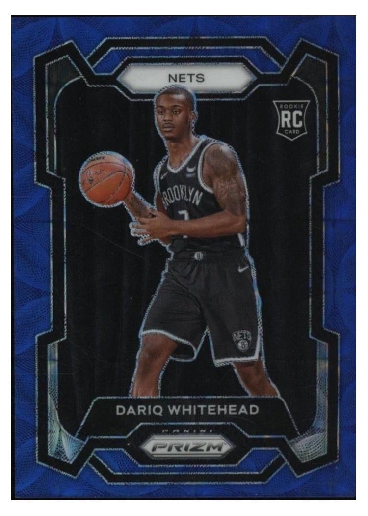 2023-24 Panini Prizm Base Set Dariq Whitehead #175 card