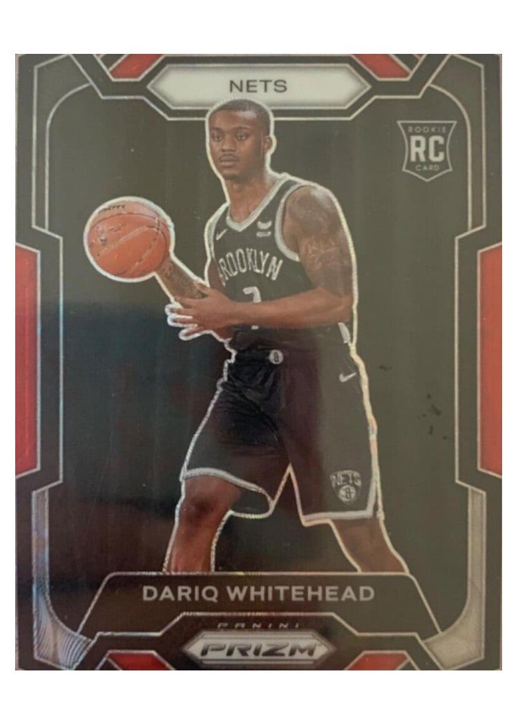 2023-24 Panini Prizm Base Set Dariq Whitehead #175 card