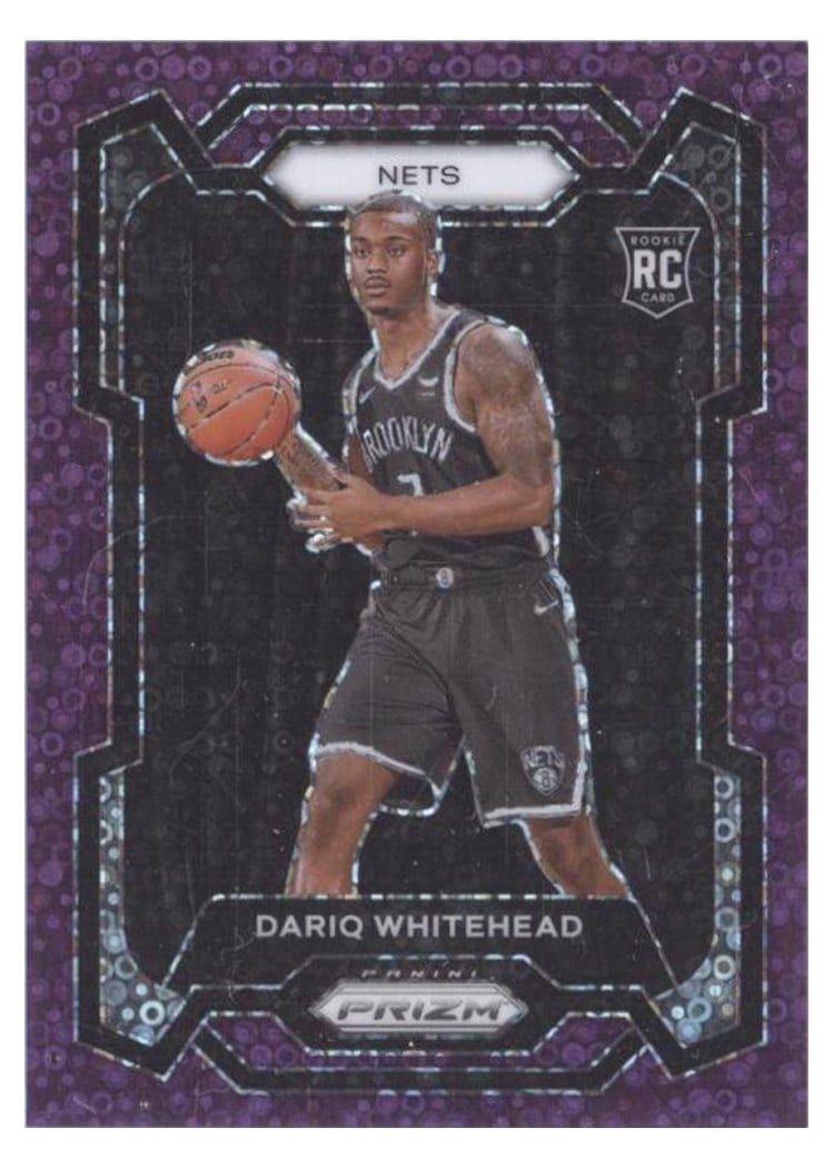 2023-24 Panini Prizm Base Set Dariq Whitehead #175 card