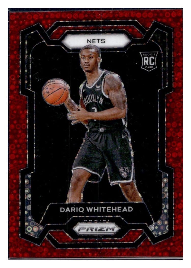 2023-24 Panini Prizm Base Set Dariq Whitehead #175 card
