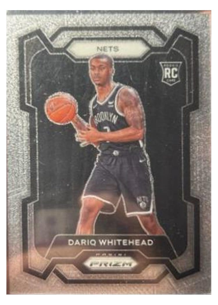 2023-24 Panini Prizm Base Set Dariq Whitehead #175 card