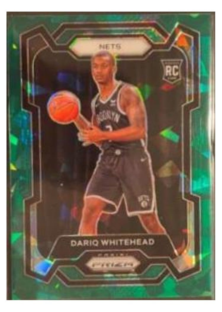 2023-24 Panini Prizm Base Set Dariq Whitehead #175 card
