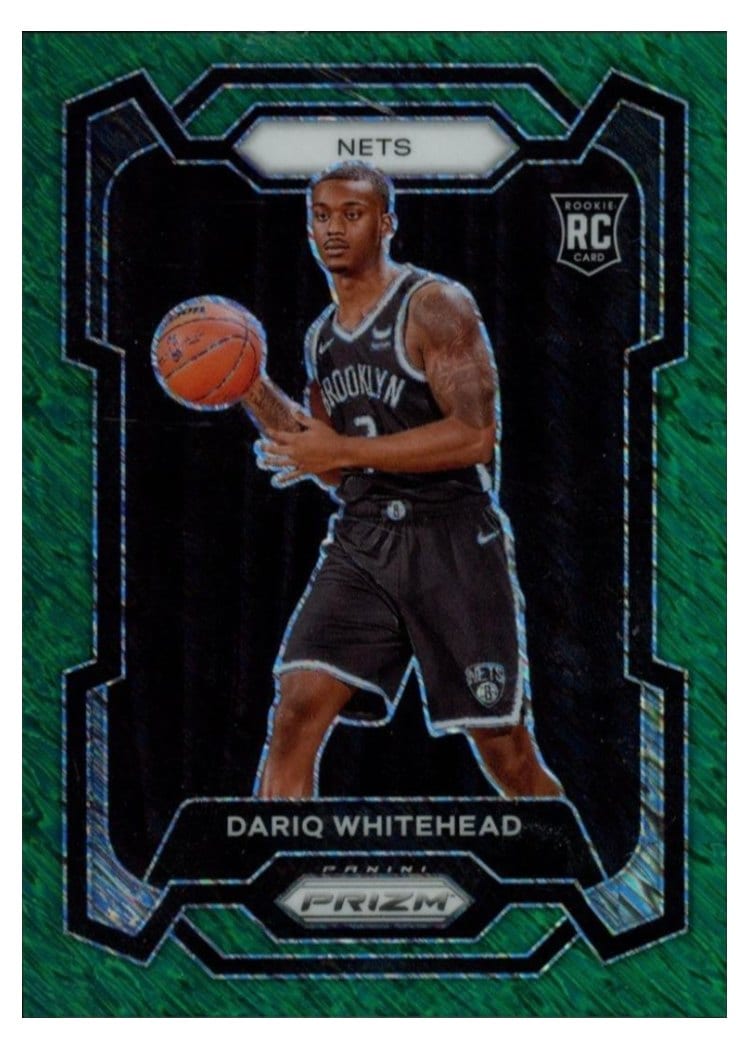 2023-24 Panini Prizm Base Set Dariq Whitehead #175 card