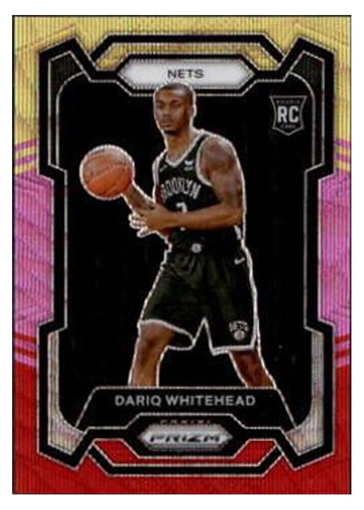 2023-24 Panini Prizm Base Set Dariq Whitehead #175 card