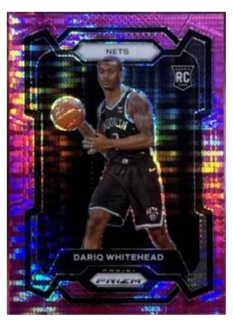 2023-24 Panini Prizm Base Set Dariq Whitehead #175 card