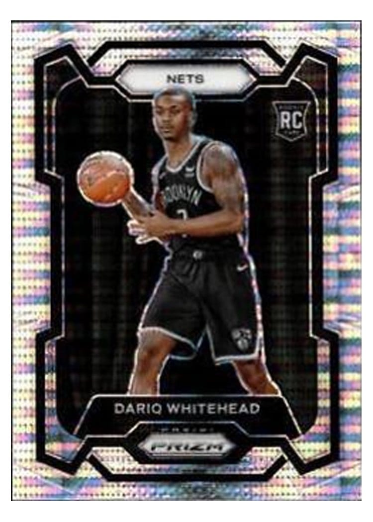 2023-24 Panini Prizm Base Set Dariq Whitehead #175 card