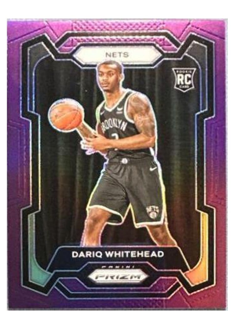 2023-24 Panini Prizm Base Set Dariq Whitehead #175 card