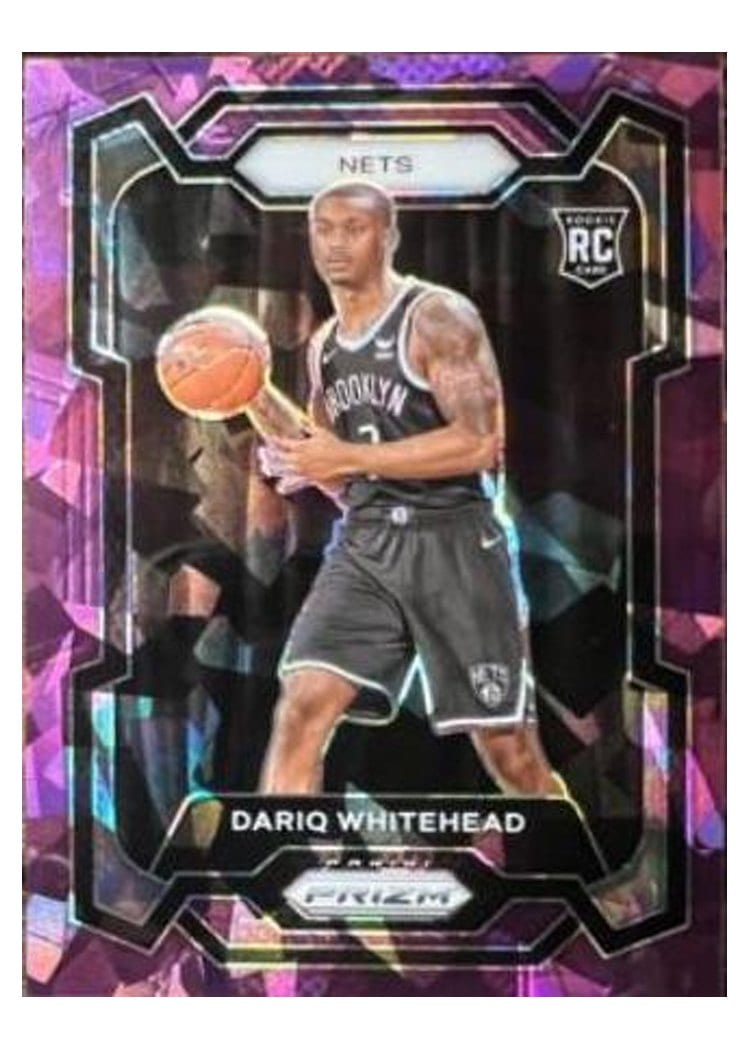 2023-24 Panini Prizm Base Set Dariq Whitehead #175 card