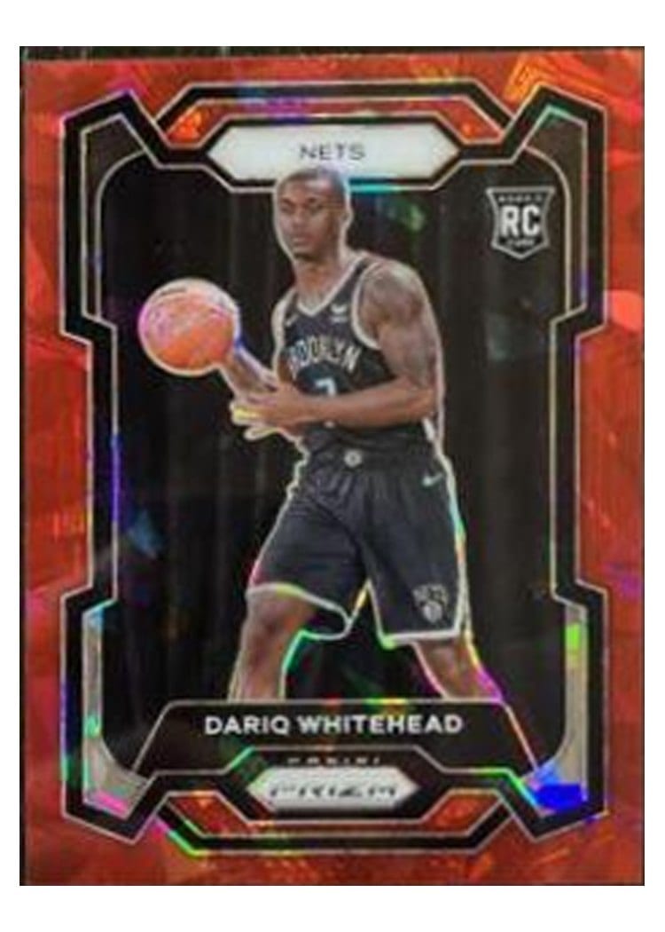 2023-24 Panini Prizm Base Set Dariq Whitehead #175 card